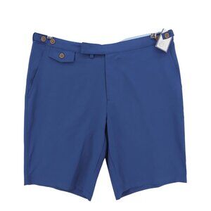 NWT B DRADDY Oh-Dog Shorts Regal Blue Performance Golf Polyester Size 34